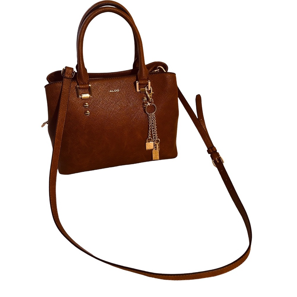 Aldo crossbody brown bag .